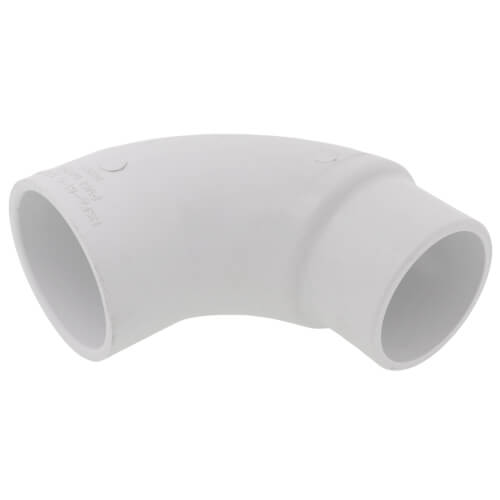 Main product image of 3" PVC Sch. 40 90° Sweep Elbow (Socket x Spigot)