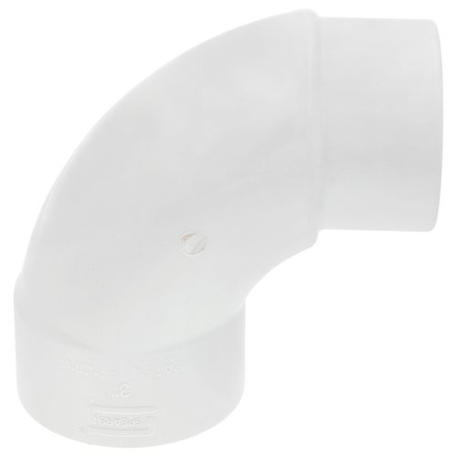 Main product image of 3" PVC Sch. 40 90° Sweep Elbow (Socket x Spigot)