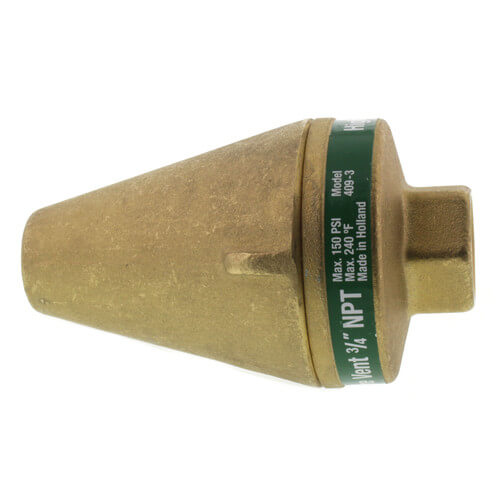 Main product image of 3/4" Commercially Rated Brass Vent