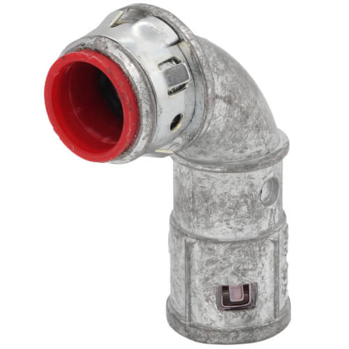 Main product image of 3/8" 90° SNAP2IT Connector with Insulated Throat