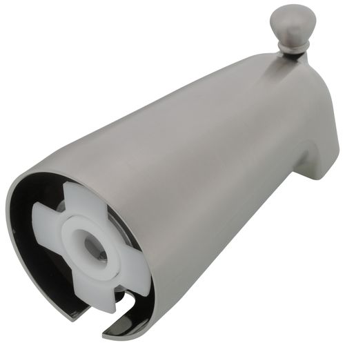 Main product image of Brushed Nickel 5-1/2" Diverter Tub Spout, Slip-fit, 40911BN