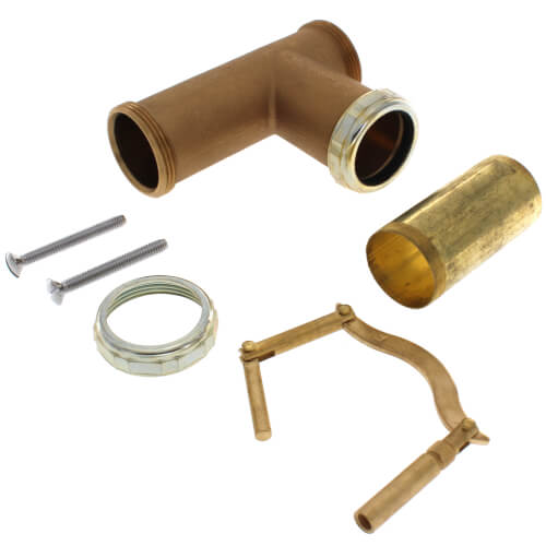 Main product image of Chrome Pop-up Fit-all Drain for Standard Tub w/ 1-1/2" Brass Tubing & Plated Zinc Nuts (20 Gauge)