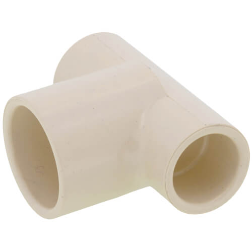 Main product image of 1/2" x 1/2" x 3/4" CPVC CTS  Reducing Tee (Socket)