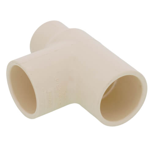 Main product image of 3/4" x 1/2" x 3/4" CPVC CTS  Reducing Tee (Socket)