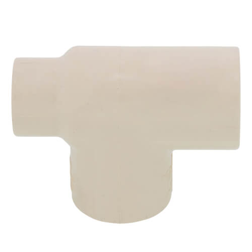 Main product image of 3/4" x 1/2" x 3/4" CPVC CTS  Reducing Tee (Socket)