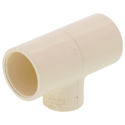 3/4" x 3/4" x 1/2" CPVC CTS  Reducing Tee (Socket)