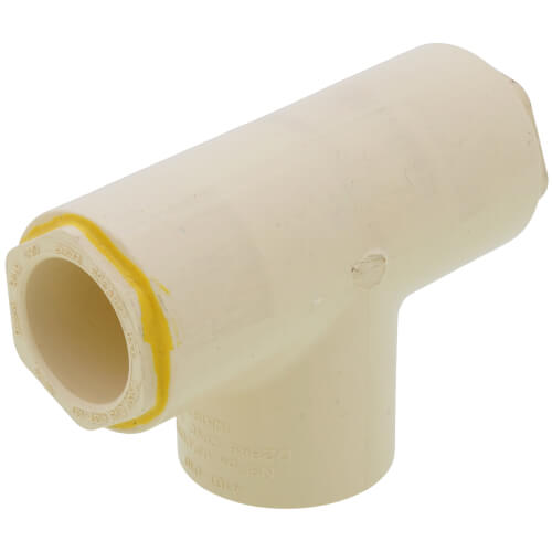 Main product image of 3/4" x 3/4" x 1" CPVC CTS  Reducing Tee (Socket)