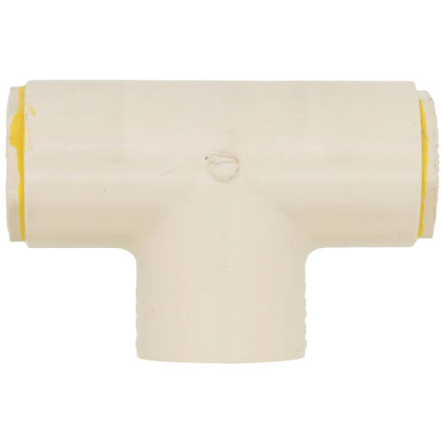 Main product image of 3/4" x 3/4" x 1" CPVC CTS  Reducing Tee (Socket)