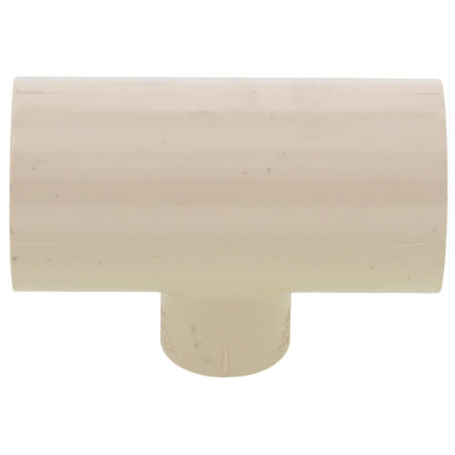Main product image of 1" x 1" x 1/2" CPVC CTS Reducing Tee (Socket)