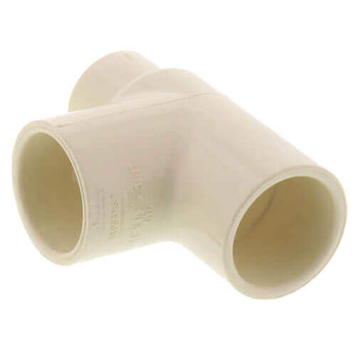 Main product image of 1-1/4" x 1/2" x 1/2" CPVC CTS Reducing Tee (Socket)