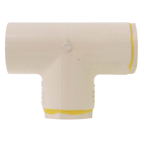 Main product image of 1-1/4" x 1" x 1/2" CPVC CTS Reducing Tee (Socket)