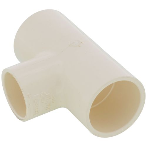 Main product image of 1-1/4" x 1-1/4" x 1" CPVC CTS Reducing Tee (Socket)