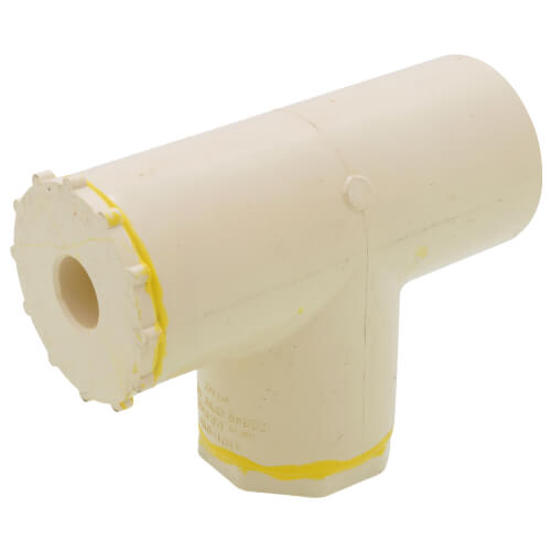 Main product image of 1-1/2" x 1/2" x 1" CPVC CTS Reducing Tee (Socket)