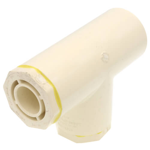 Main product image of 1-1/2" x 3/4" x 3/4" CPVC CTS Reducing Tee (Socket)
