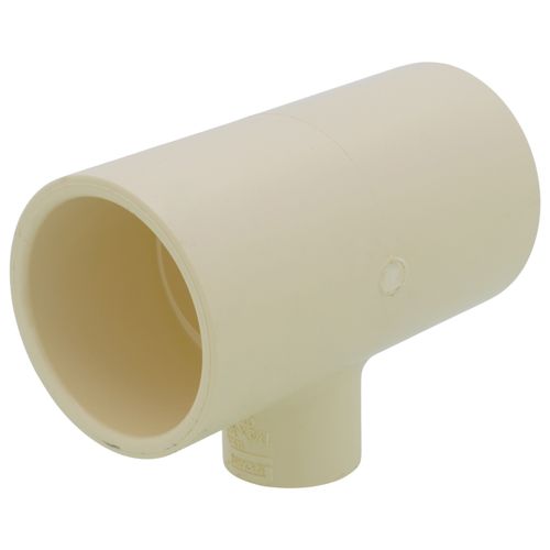 Main product image of 1-1/2" x 1-1/2" x 3/4" CPVC CTS Reducing Tee (Socket)