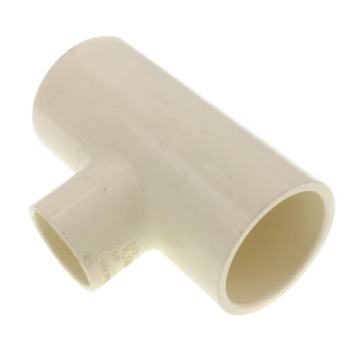 Main product image of 1-1/2" x 1-1/2" x 1" CPVC CTS Reducing Tee (Socket)