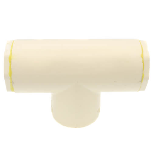 Main product image of 1-1/2" x 1-1/2" x 2" CPVC CTS Reducing Tee (Socket)