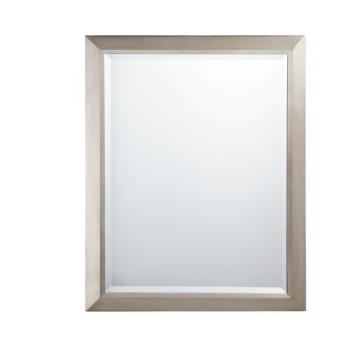 Main product image of Classic Rectangular Mirror (Brushed Nickel)