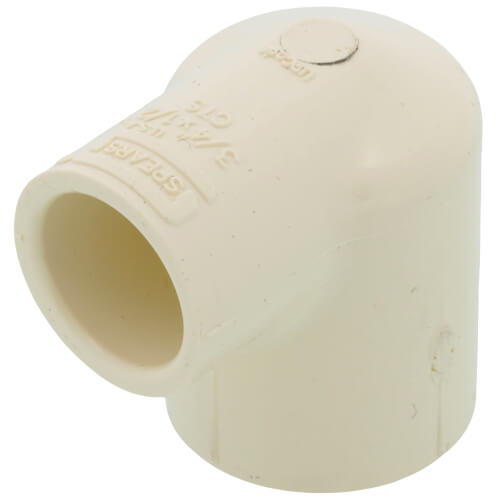 Main product image of 3/4" x 1/2" CPVC CTS 90° Reducing Elbow (Socket)