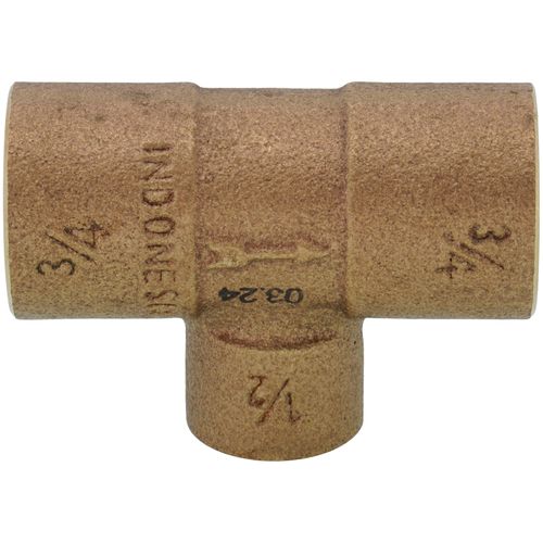 Main product image of 3/4" x 1/2" Bronze Scoop Tee