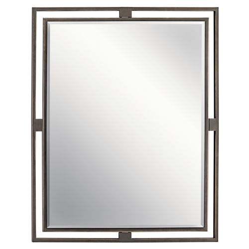 Main product image of Hendrik 30" Rectangular Mirror (Olde Bronze)