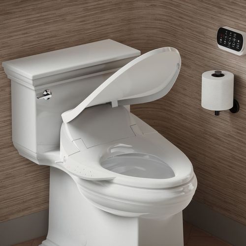Main product image of PureWash E750 Elongated Bidet Toilet Seat with Remote Control, K-4108-0