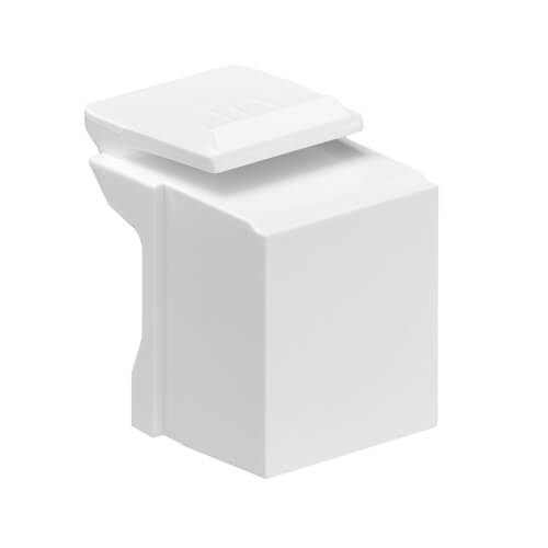 Main product image of QuickPort Blank Insert, 1-Port (White) (10 Pack)