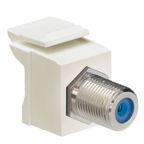 Main product image of QuickPort Feedthrough F-Connector (Light Almond)