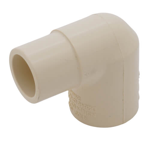 3/4" CPVC CTS 90° Street Elbow (Spigot x Socket)