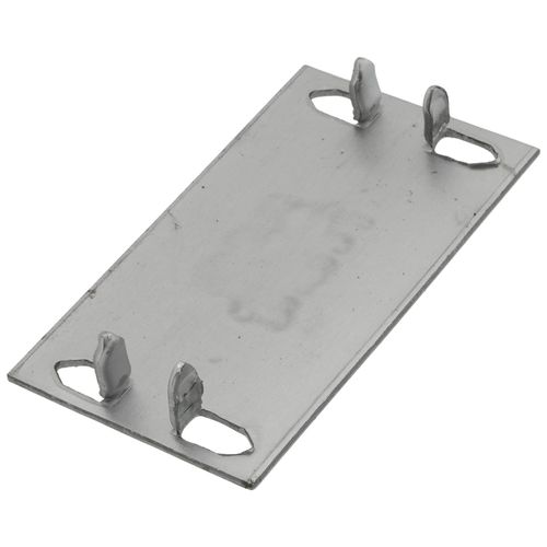 Main product image of 1-1/2" x 2-3/4" 16 Gauge Safety Plate (Pack of 100)