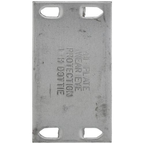 Main product image of 1-1/2" x 2-3/4" 16 Gauge Safety Plate (Pack of 100)