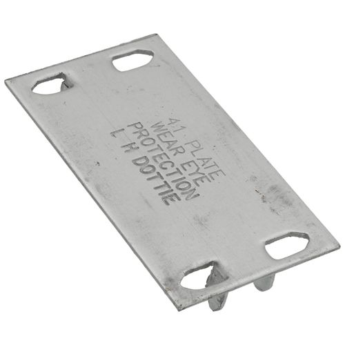 Main product image of 1-1/2" x 2-3/4" 16 Gauge Safety Plate (Pack of 100)