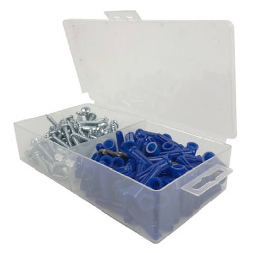 Main product image of 1/4" x 1-1/4" Hex Washer Head Screws (Box of 100)