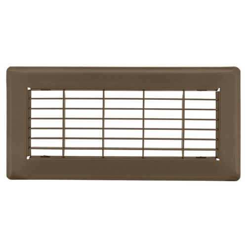 Main product image of 4" x 10" Floor Return Air Grille (Brown)