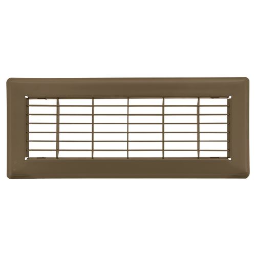 Main product image of 4" x 12" Floor Return Air Grille (Brown)