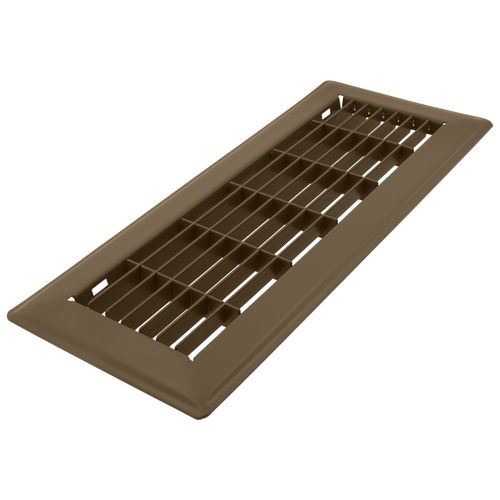 Main product image of 4" x 12" Floor Return Air Grille (Brown)