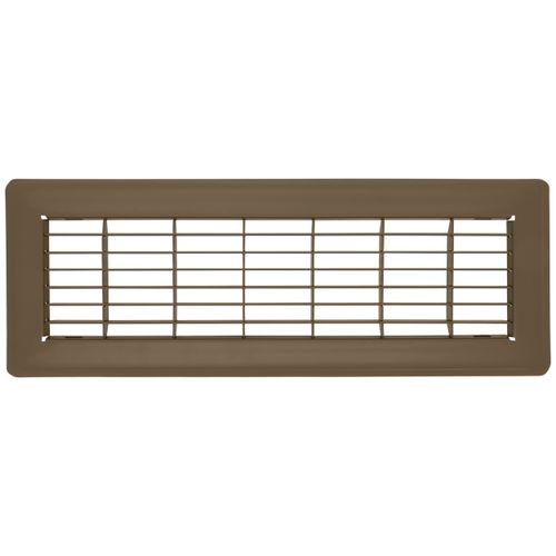 Main product image of 4" x 14" Floor Return Air Grille (Brown)