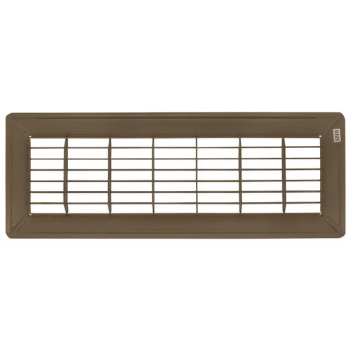 Main product image of 4" x 14" Floor Return Air Grille (Brown)