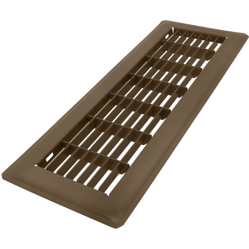 Main product image of 4" x 14" Floor Return Air Grille (Brown)