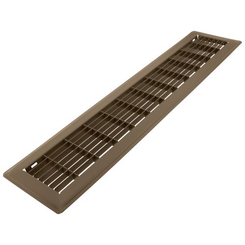 Main product image of 4" x 24" Floor Return Air Grille (Brown)