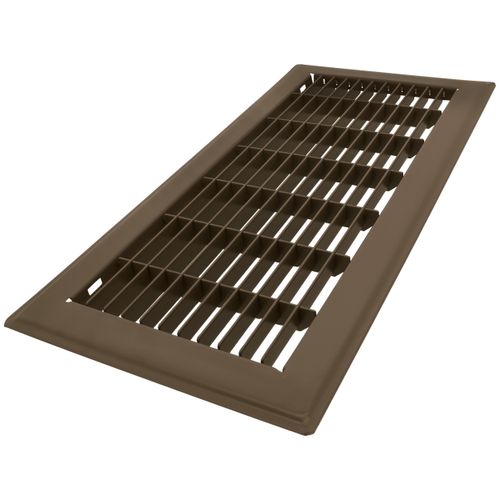 Main product image of 6" x 14" Floor Return Air Grille (Brown)