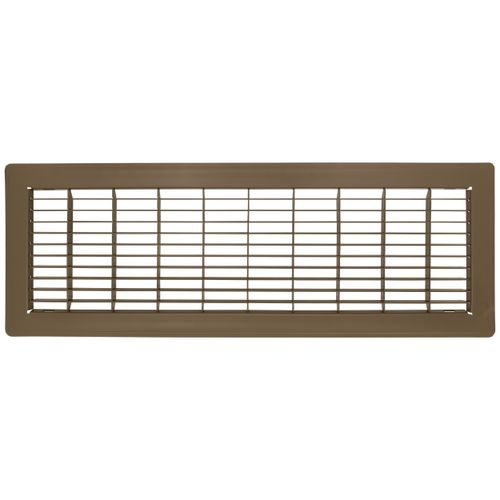 Main product image of 6" x 20" Floor Return Air Grille (Brown)