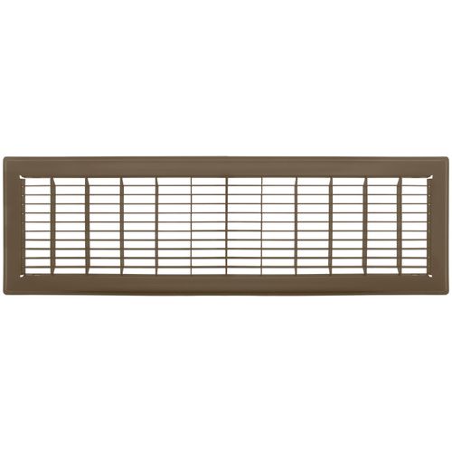 Main product image of 6" x 24" Floor Return Air Grille (Brown)