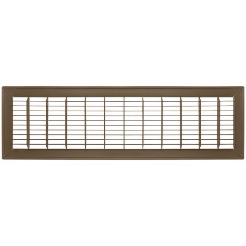 Main product image of 6" x 24" Floor Return Air Grille (Brown)