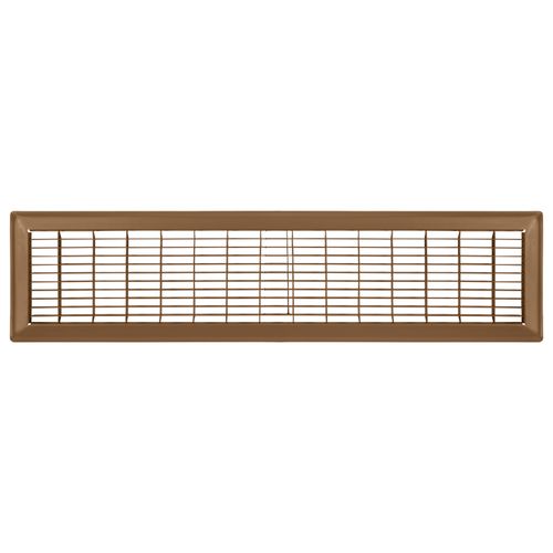 6" x 30" Floor Return Air Grille (Brown)