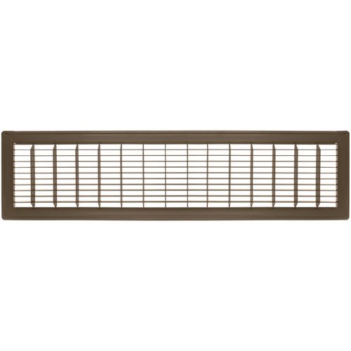 Main product image of 6" x 30" Floor Return Air Grille (Brown)