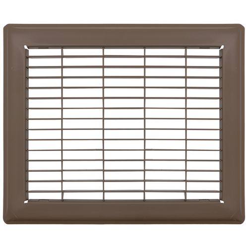8" x 10" Floor Return Air Grille (Brown)