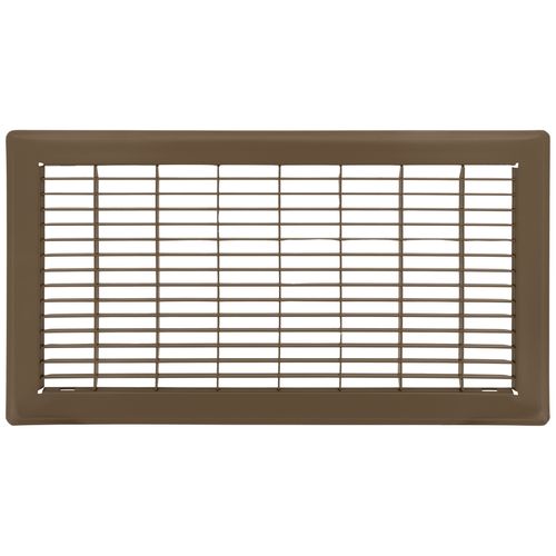 Main product image of 8" x 16" Floor Return Air Grille (Brown)