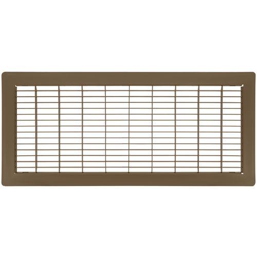 Main product image of 8" x 20" Floor Return Air Grille (Brown)