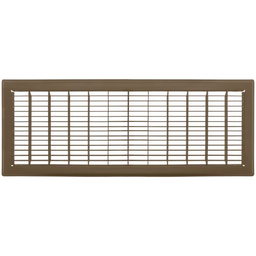 Main product image of 8" x 24" Floor Return Air Grille (Brown)